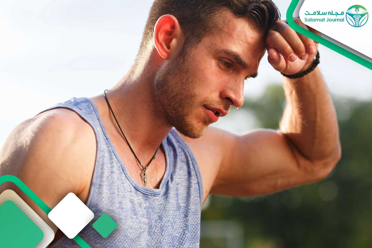 مزیت تعریق برای بدن 