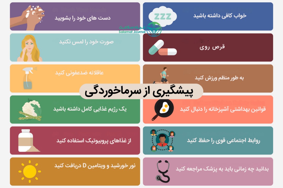 پیشگیری از سرماخوردگی