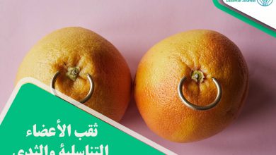 ثقب الأعضاء التناسلية والثدي